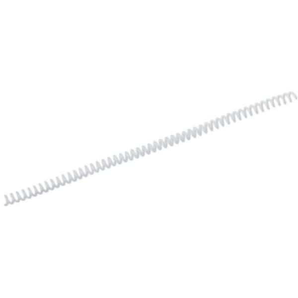 Drahtbinderücken ColourCoil A4 22mm VE=100 Stück weiß