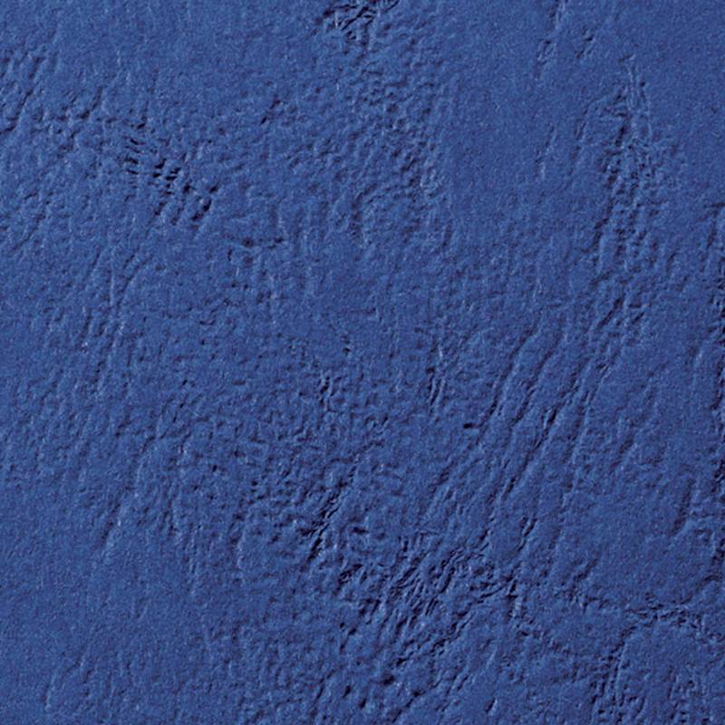 GBC Einbanddeckel LeatherGrain, DIN A4, 250 g/qm, königsblau