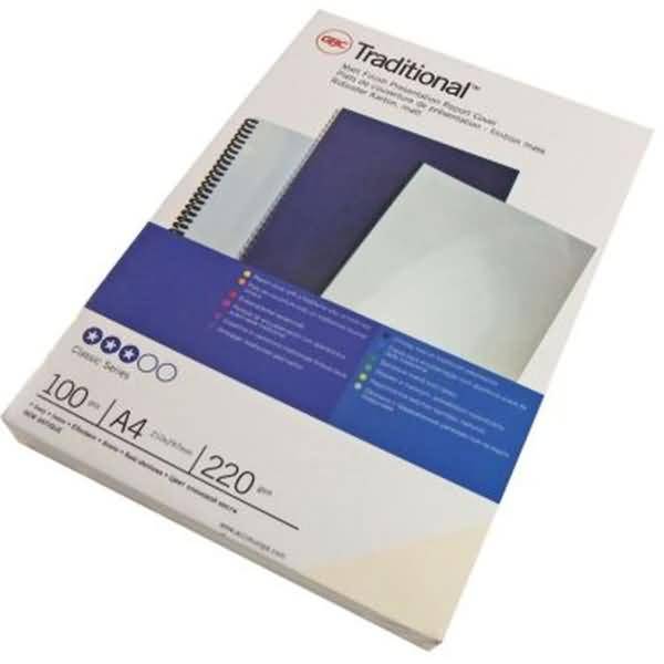 Deckblatt Traditional A4 Karton VE=100 Stück weiß