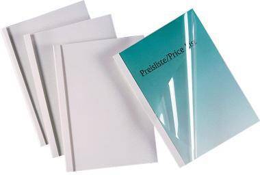 GBC Thermobindemappe IB370014 DIN A4 15Bl. weiß 100 St./Pack.
