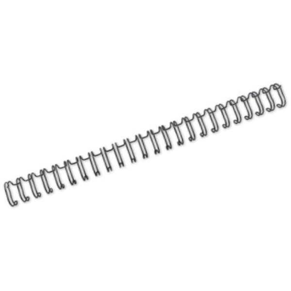 Drahtbinderücken WireBind A5 Nr. 4 6,3mm VE=250 Stück schwarz