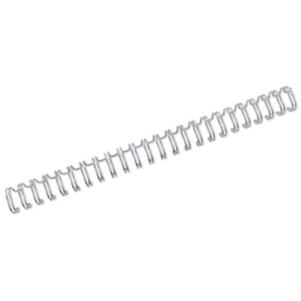 Drahtbinderücken WireBind A5 Nr. 4 6,3mm VE=250 Stück silber