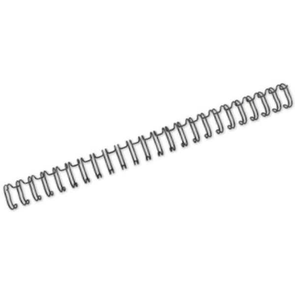 Drahtbinderücken WireBind A5 Nr. 5 8mm VE=250 Stück schwarz