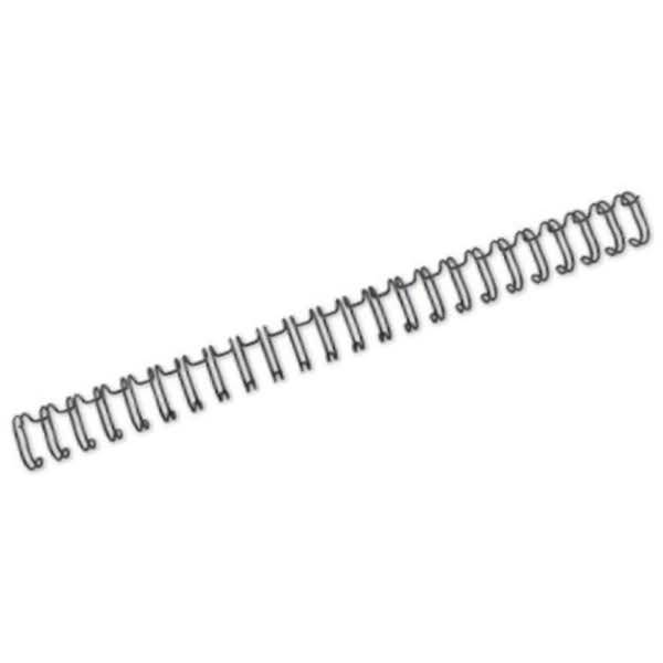 Drahtbinderücken WireBind A5 Nr. 8 12,7mm VE=250 Stück schwarz