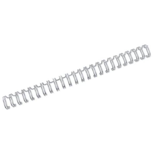 Drahtbinderücken WireBind A5 Nr. 8 12,7mm VE=250 Stück silber