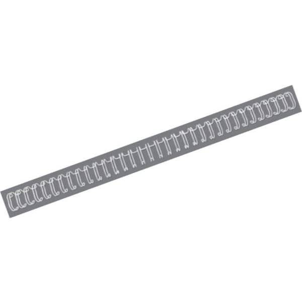 Drahtbinderücken WireBind A4 Nr. 4 6,3mm VE=250 Stück weiß