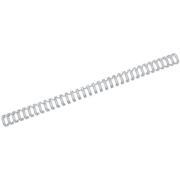 Drahtbinderücken WireBind A4 Nr. 4 6,3mm VE=250 Stück silber