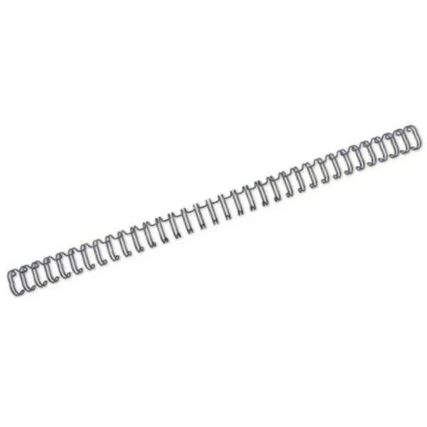 Drahtbinderücken WireBind A4 Nr. 5 8mm VE=250 Stück schwarz
