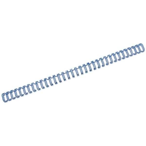 Drahtbinderücken WireBind A4 Nr. 6 9,5mm VE=250 Stück blau
