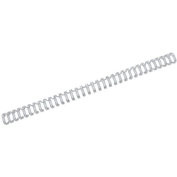 Drahtbinderücken WireBind A4 Nr. 6 9,5mm VE=250 Stück silber