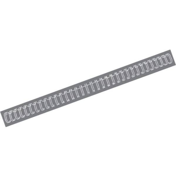 Drahtbinderücken WireBind A4 Nr. 8 12,7mm VE=250 Stück weiß