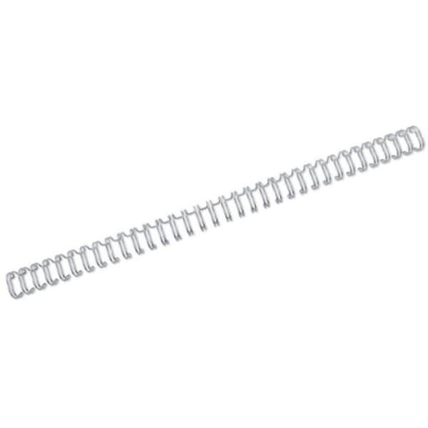 Drahtbinderücken WireBind A4 Nr. 9 14,3mm VE=250 Stück silber