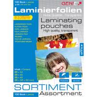 Genie Sortimentspack (sortiert) 100 Stück, Transparent, Thermodruck, 0,08 mm, 216 mm, 303 mm, 650 g