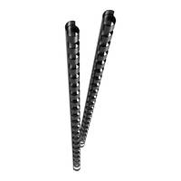 Genie 11181, Binderücken, Schwarz, 25 Blätter, Kunststoff, 6 mm, 60 mm