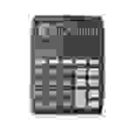 Genie 840 BK, Desktop, Display-Rechner, 10 Ziffern, Display klappbar, Batterie/Solar, Schwarz, Grau