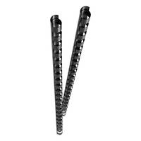 Genie 12367, Binderücken, Schwarz, Kunststoff, 6 mm, 60 mm, 60 mm