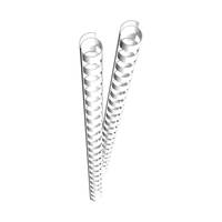 Genie 12379, Binderücken, Weiß, 65 Blätter, Kunststoff, 1 cm, 100 mm