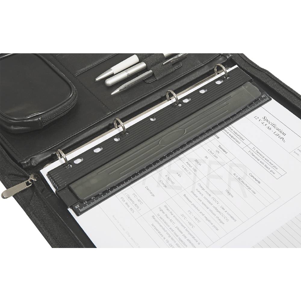 Genie PP 4M, 3 Blätter, Schwarz, Metall, Kunststoff, 300 mm, 65 mm, 13 mm