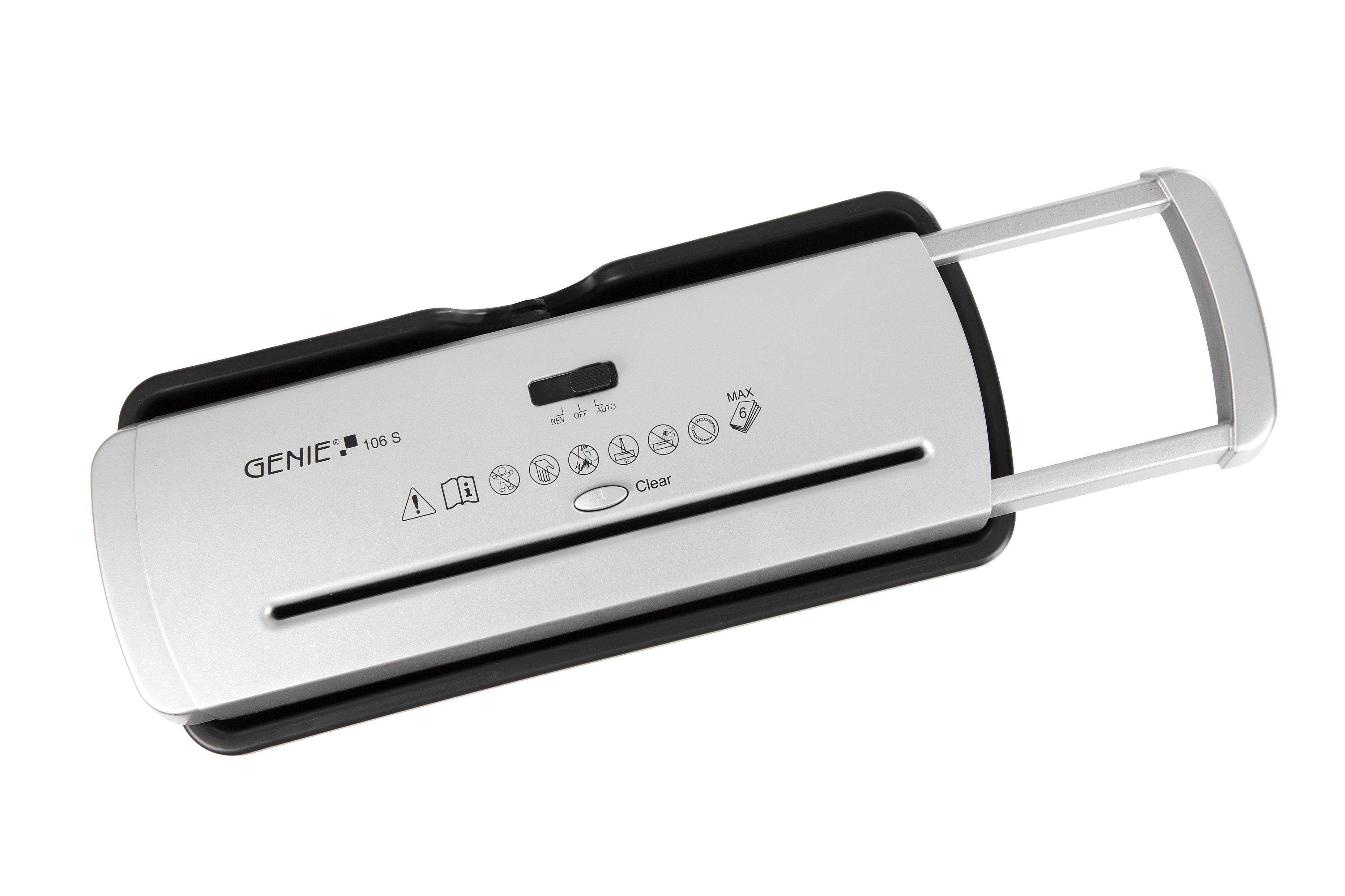 Genie 106 S, Streifenzerkleinerung, 22 cm, 6 mm, 7 l, 72 dB, P-2