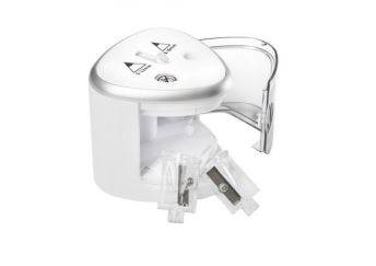 Genie PS 120, Elektrischer Bleistiftspitzer, Transparent, Weiß, 1,2 cm, 9 mm, 91 mm, 89 mm