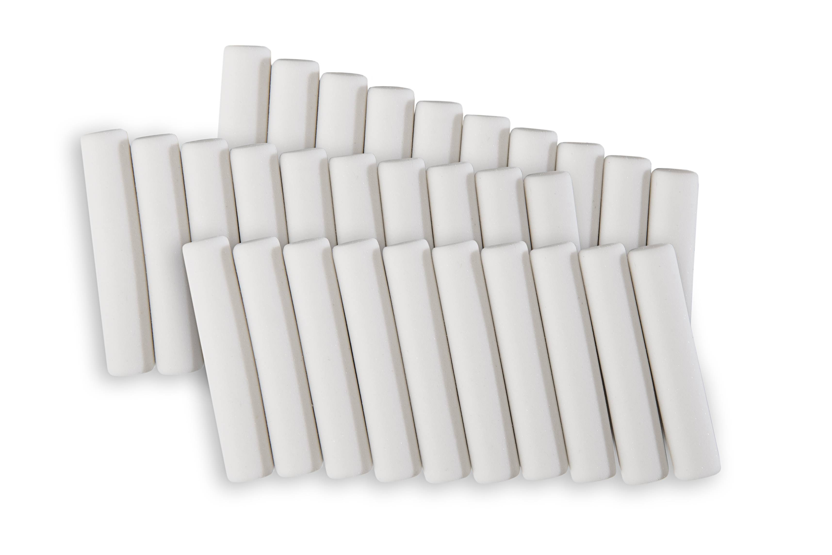 Genie E 100, Gummi, Weiß, 25 mm, 5 mm, 24 g, 30 Stück(e)