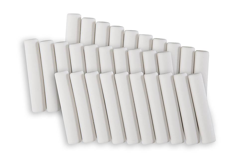 Genie E 100, Gummi, Weiß, 25 mm, 5 mm, 24 g, 30 Stück(e)