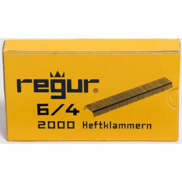 Heftklammern Regur 6/4 VE=2000 Stück