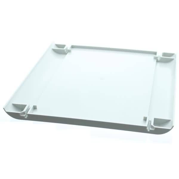 Abdeckplatte aus Kunststoff grau