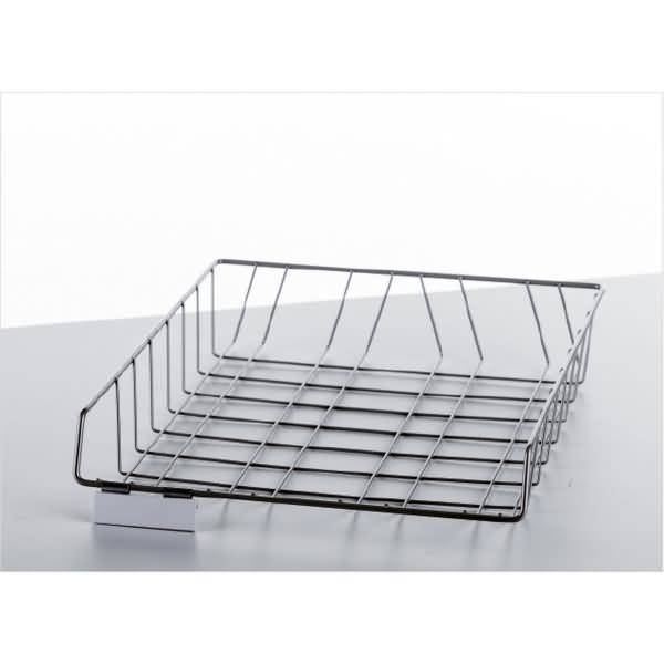 Briefkorb 2301 Langformat B4 Höhe 60mm chrom