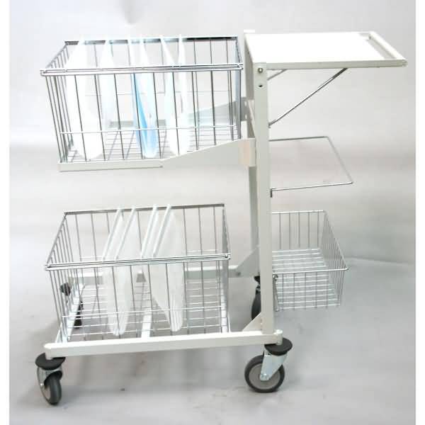 Rollwagen Circulett Grundgestell Rollen mit Kunststoffbelag lichtgrau