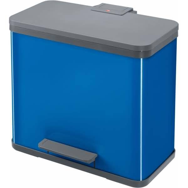 Tret-Abfalltrenner ProfiLine Solid Öko duo L 17+9 Liter enzianblau