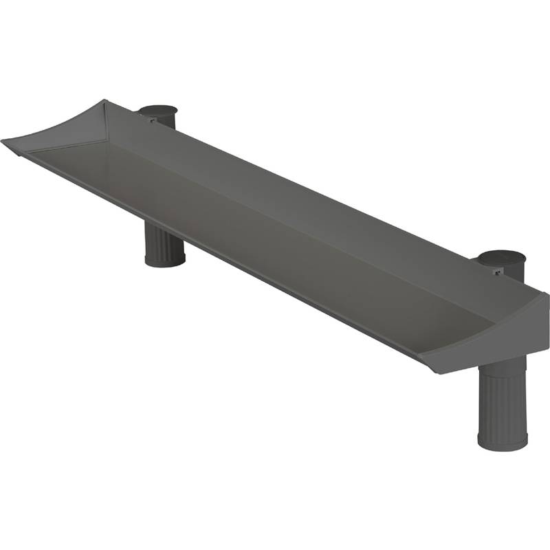 Hansa Schreibtischbrücke Uno Top Board, schwarz