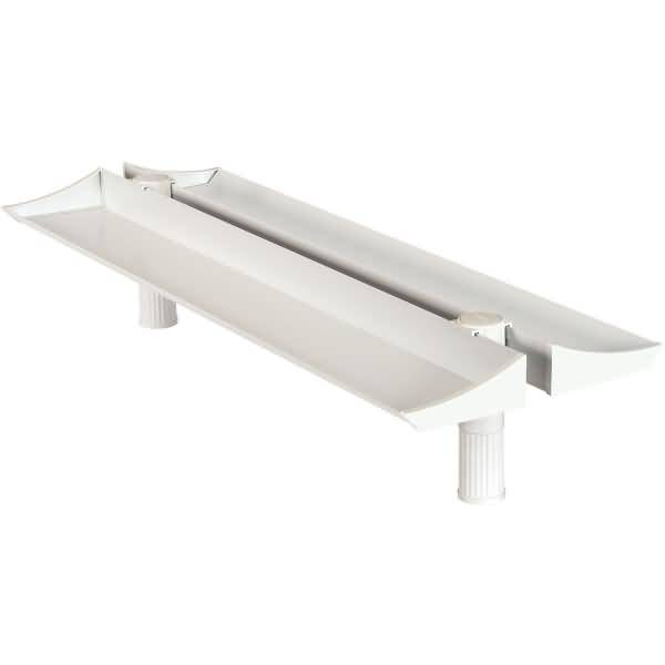 Ordnungssystem Duo Top Board 1000 mm lichtgrau