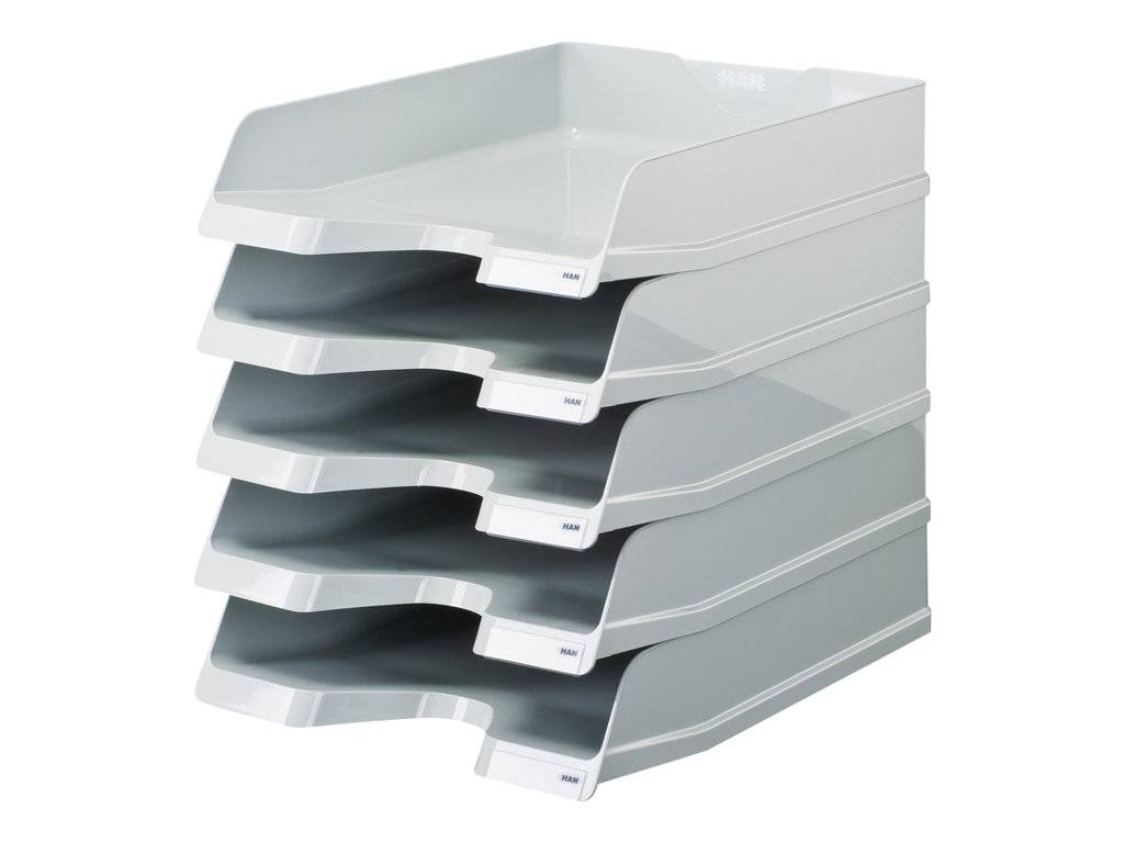 HAN VIVA - Briefablage - für A4, C4 - hellgrau