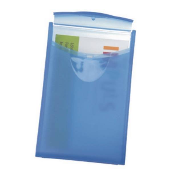 Visitenkartenbox Cognito für ca. 20 Karten transluzent blau