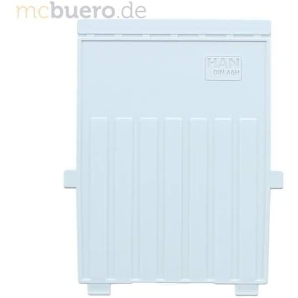 Stützplatte A6 hoch lichtgrau