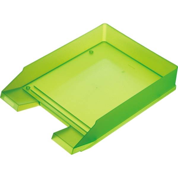 Briefablage A4 Economy Polystyrol grün transluzent