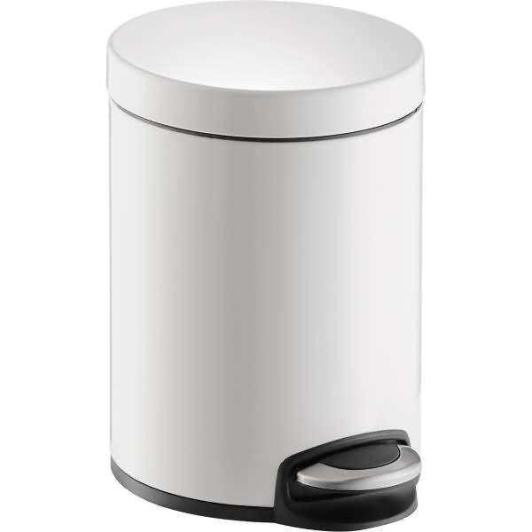 Treteimer Classic 5 Liter weiß