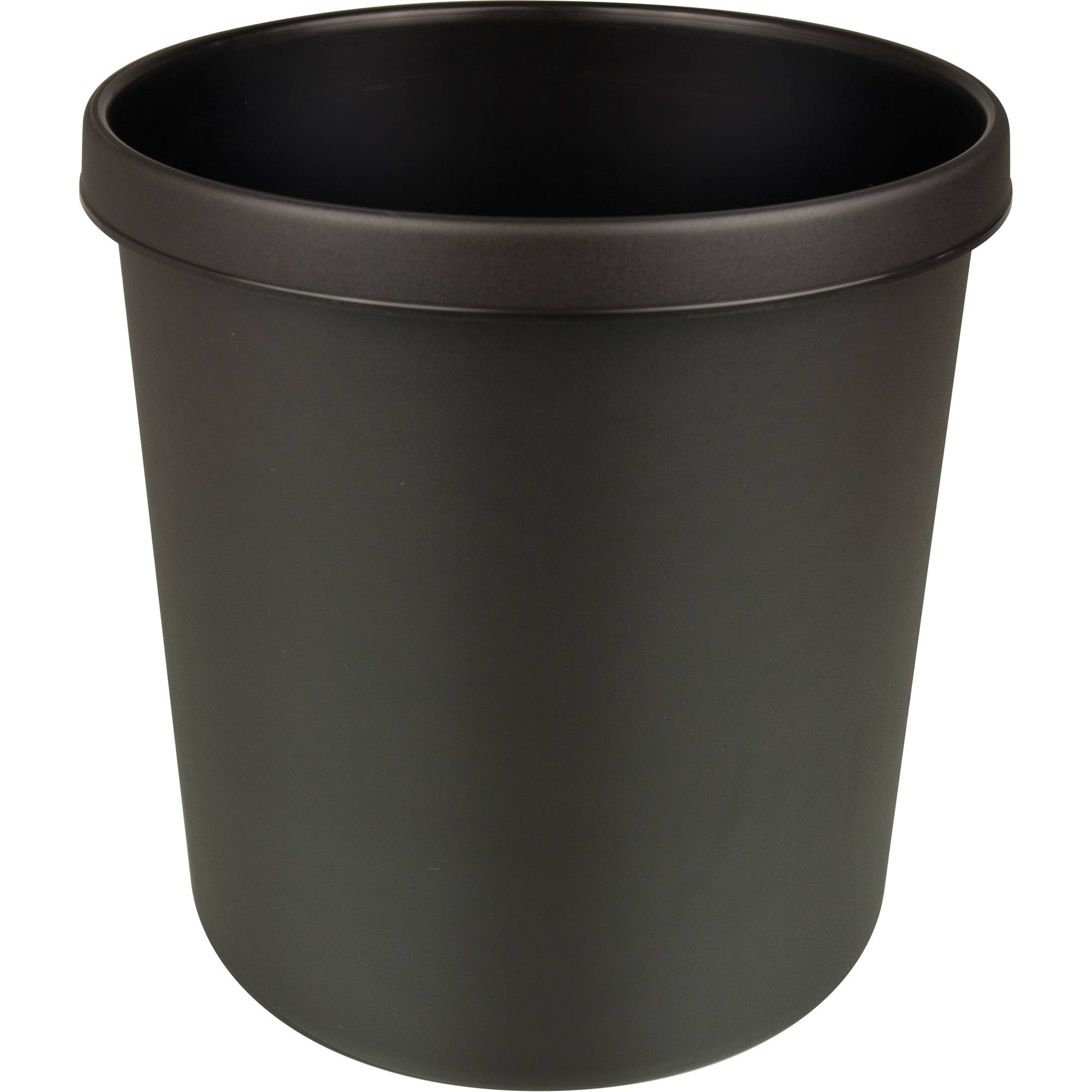 helit Papierkorb H6106395 26x27cm 12l rund Kunststoff schwarz