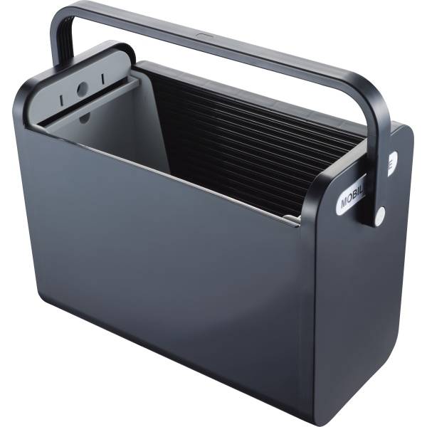 Hängemappenbox Mobile Office 192x397x303mm schwarz