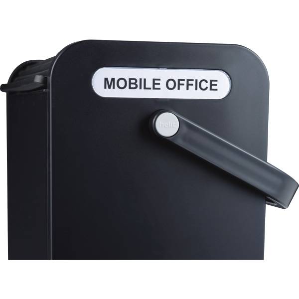 Hängemappenbox Mobile Office 42,5x30,5x20cm schwarz/lichtgrau