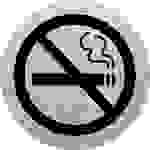 helit Piktogramm "the badge" Rauchen verboten, rund, silber