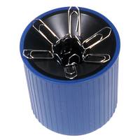 Helit Büroklammerspender Linear blau, Blau, Kunststoff, 1 Stück(e), 73 mm, 71 mm