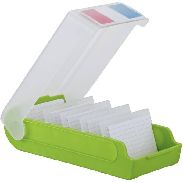 Lernkartei BeeBox A8 quer bis 600 Karten limettengrün