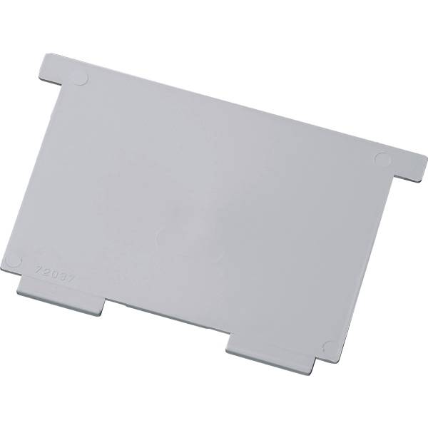Stellbrett für Karteikästen A7 lichtgrau