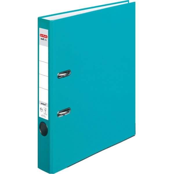 Herlitz maX.file, A4, Lagerung, Polypropylen (PP), Türkis, Leiter, 1 Stück(e)