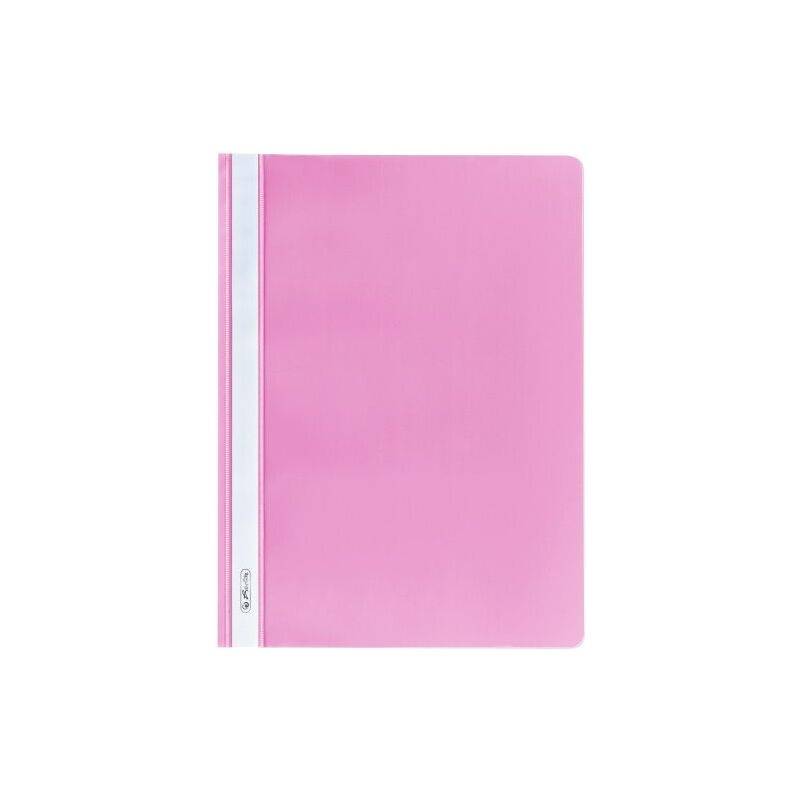 herlitz Schnellhefter, DIN A4, aus PP-Folie, pink