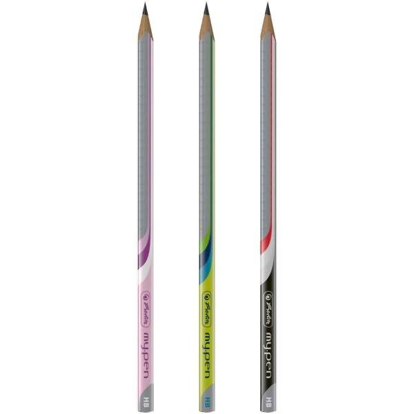 Bleistift my.pen HB sortiert VE=2 Stück