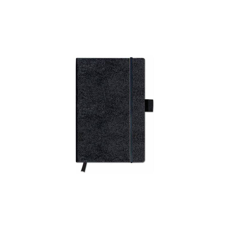 Herlitz 10789451 - Einfarbig - Schwarz - A6 - 96 Blätter - Matt - 80 g/m² - Blat