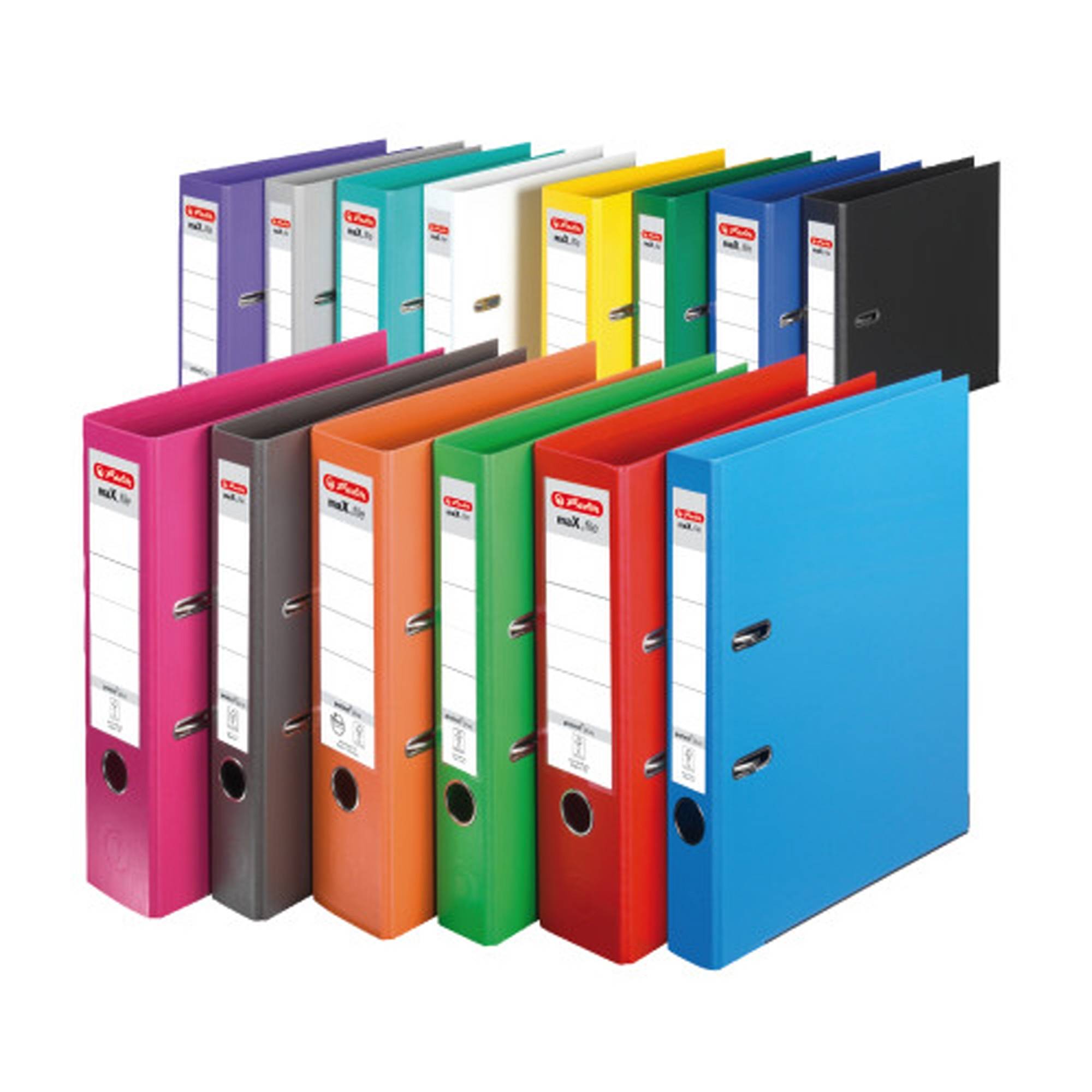 Herlitz Ordner maX.file protect plus 10834414 A4 80mm PP violett